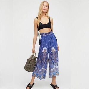 Free People wide leg crop pants